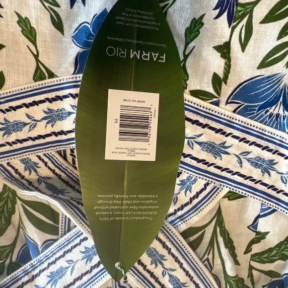 FARM Rio Tropicance Linen Mini Dress - Picture 5 of 6